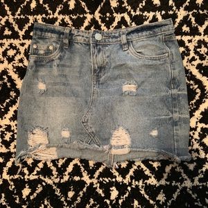 💧 blue jean skirt 💧